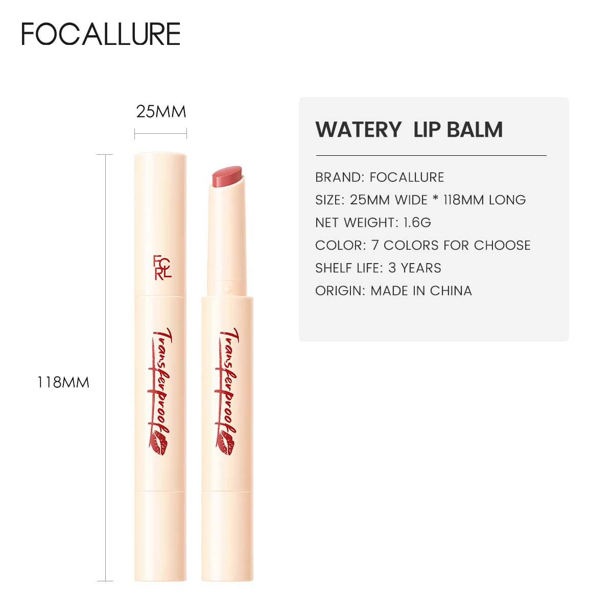 Focallure FA-L44 Watery Lip Balm