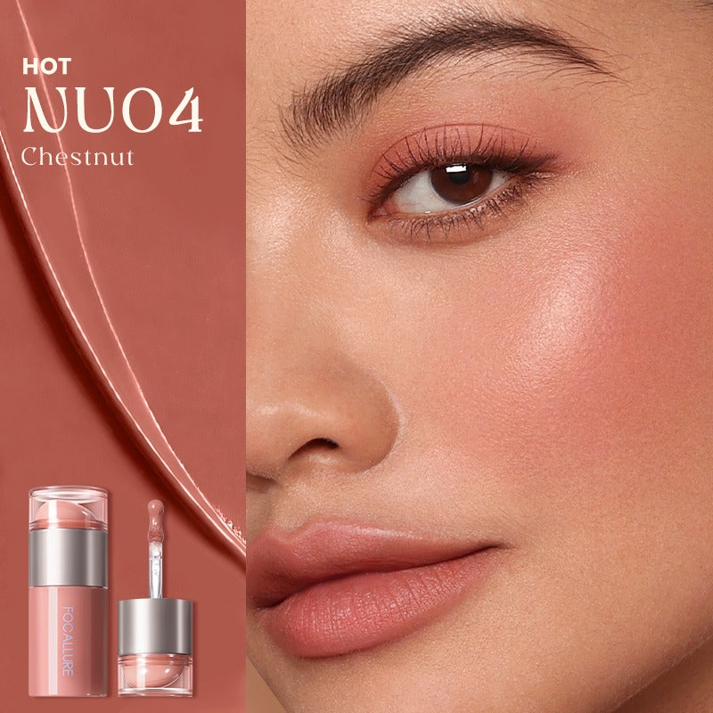 Focallure FA-L70 Multi-Use Lip Cream – Lip & Cheek Tint | Creamy Blush Lipstick for Natural Matte Finish