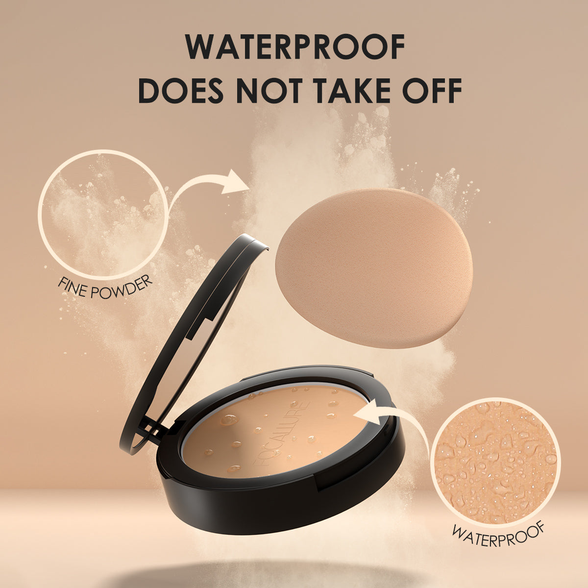 Focallure FA16 Finishing Powder – Lightweight Matte Setting & Shine-Control Powder