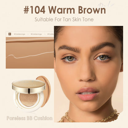 FA198 Poreless Matte Air Cushion Foundation — Lightweight Full Coverage, Matte Finish