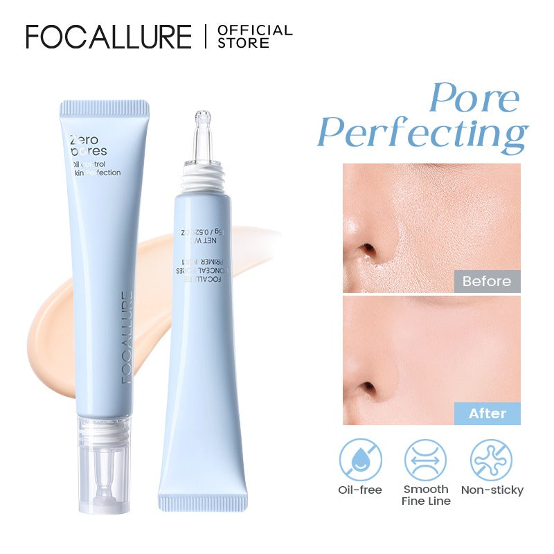 Focallure FA-F78 Conceal Pores Primer NU01 – Pore Minimizing Makeup Base for Smooth Flawless Skin