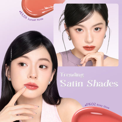 FOCALLURE Satin Glow Lip Cream FA-L57 | Lightweight Satin Finish, Long-Lasting