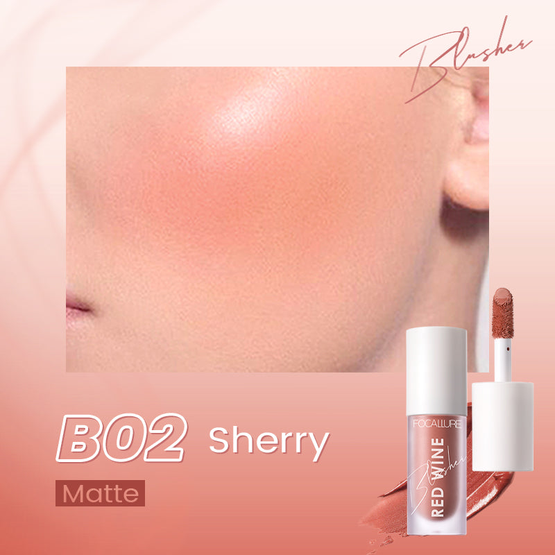 Focallure FA89 Hangover Red Wine Blusher