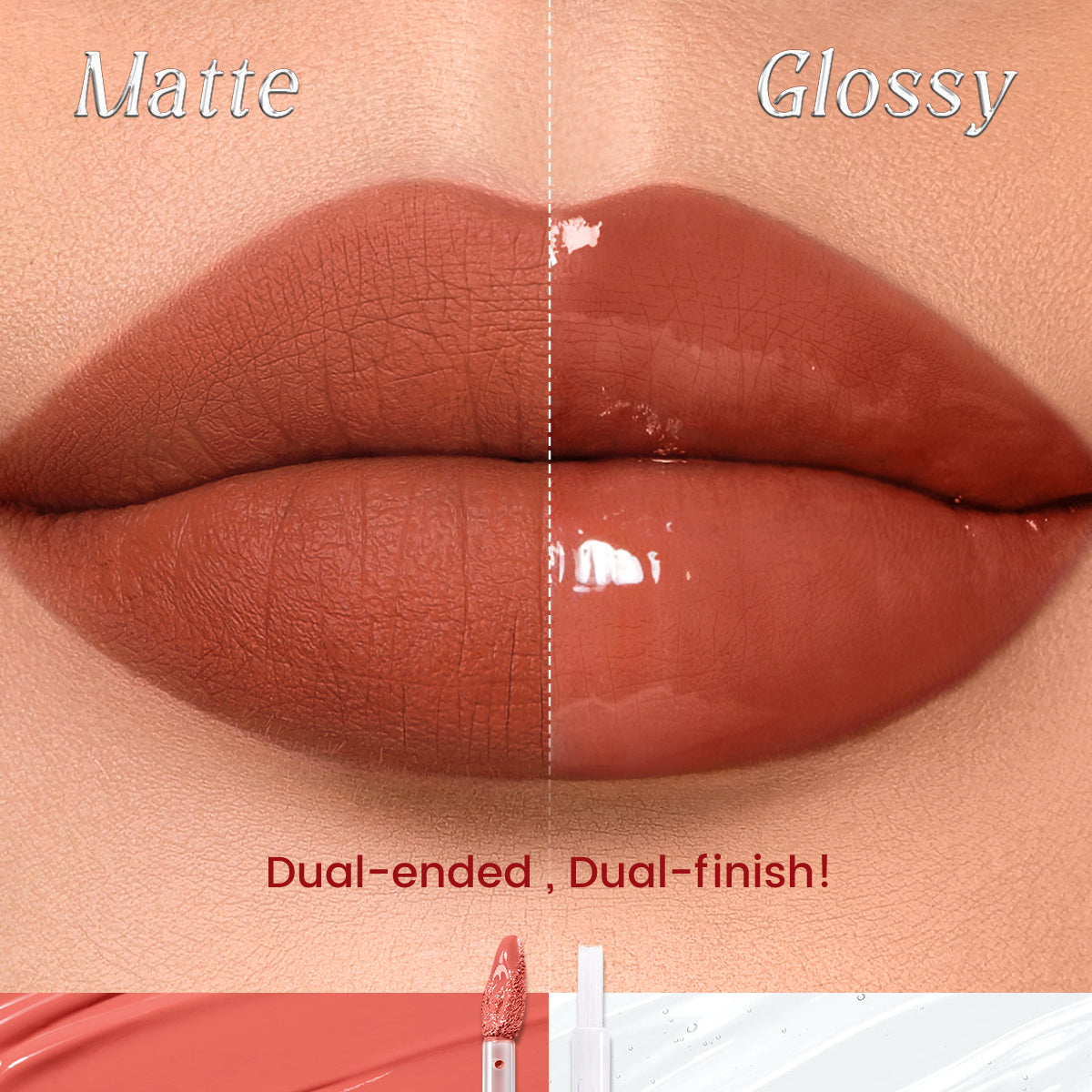 Focallure 2-in-1 Liquid Lipstick FA-L58 | Long-Lasting Matte & Gloss Finish