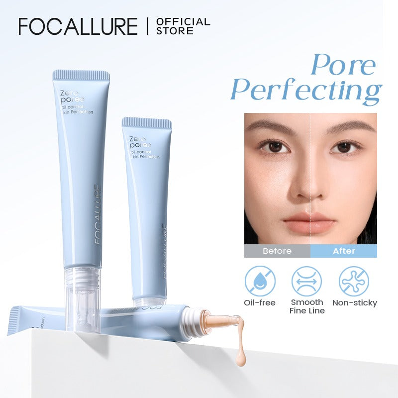 Focallure FA-F78 Conceal Pores Primer NU01 – Pore Minimizing Makeup Base for Smooth Flawless Skin