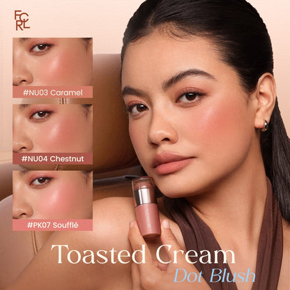 Focallure FA-L70 Multi-Use Lip Cream – Lip & Cheek Tint | Creamy Blush Lipstick for Natural Matte Finish