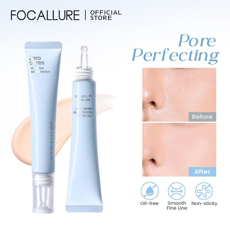 Focallure FA-F78 Conceal Pores Primer NU01 – Pore Minimizing Makeup Base for Smooth Flawless Skin