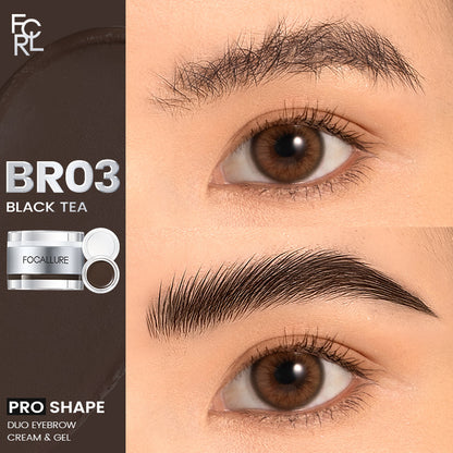 Focallure FA23 Eyebrow Cream — Long-Lasting, Smudge-Proof, Natural Finish