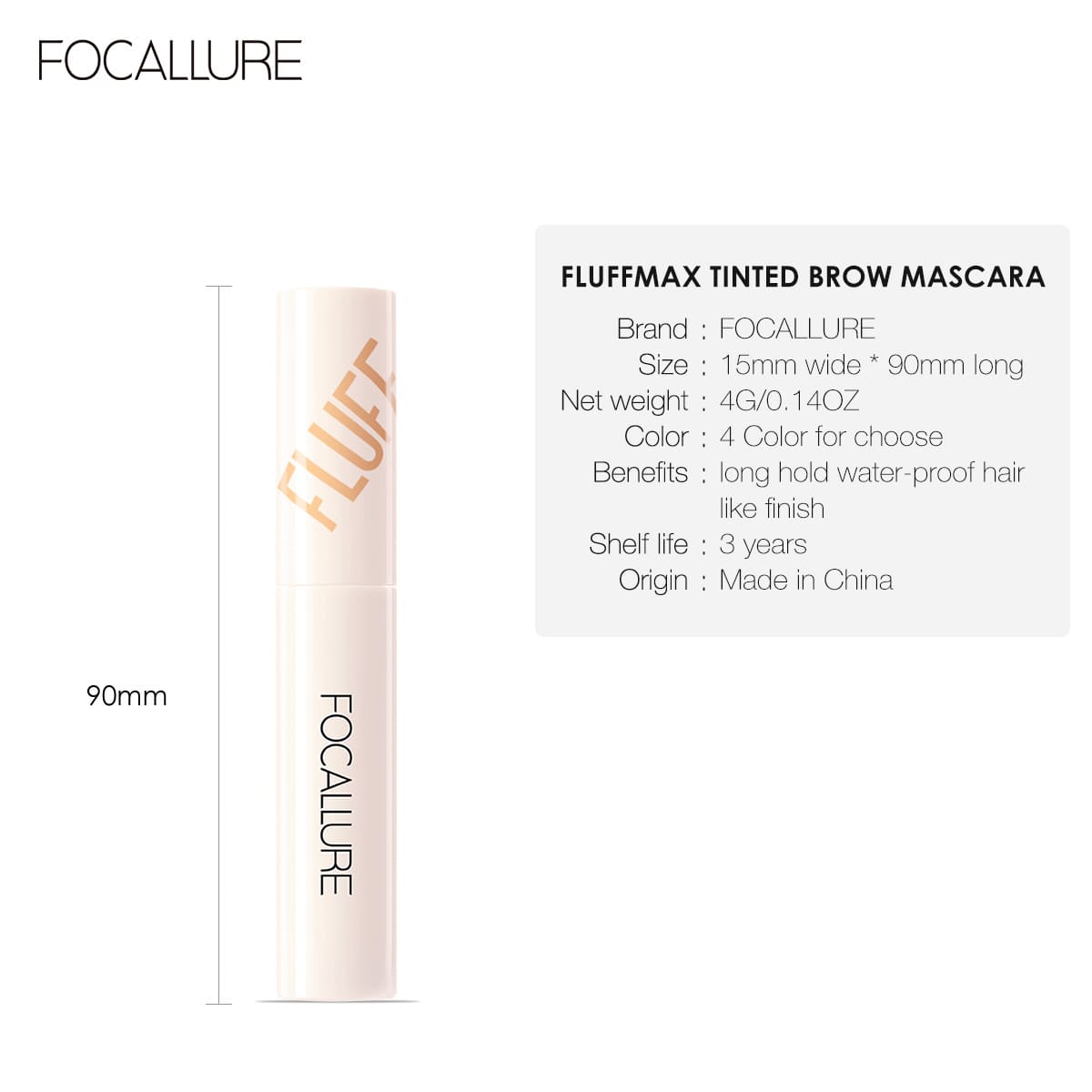 Focallure FA152 Fluffmax Clear Brow Gel