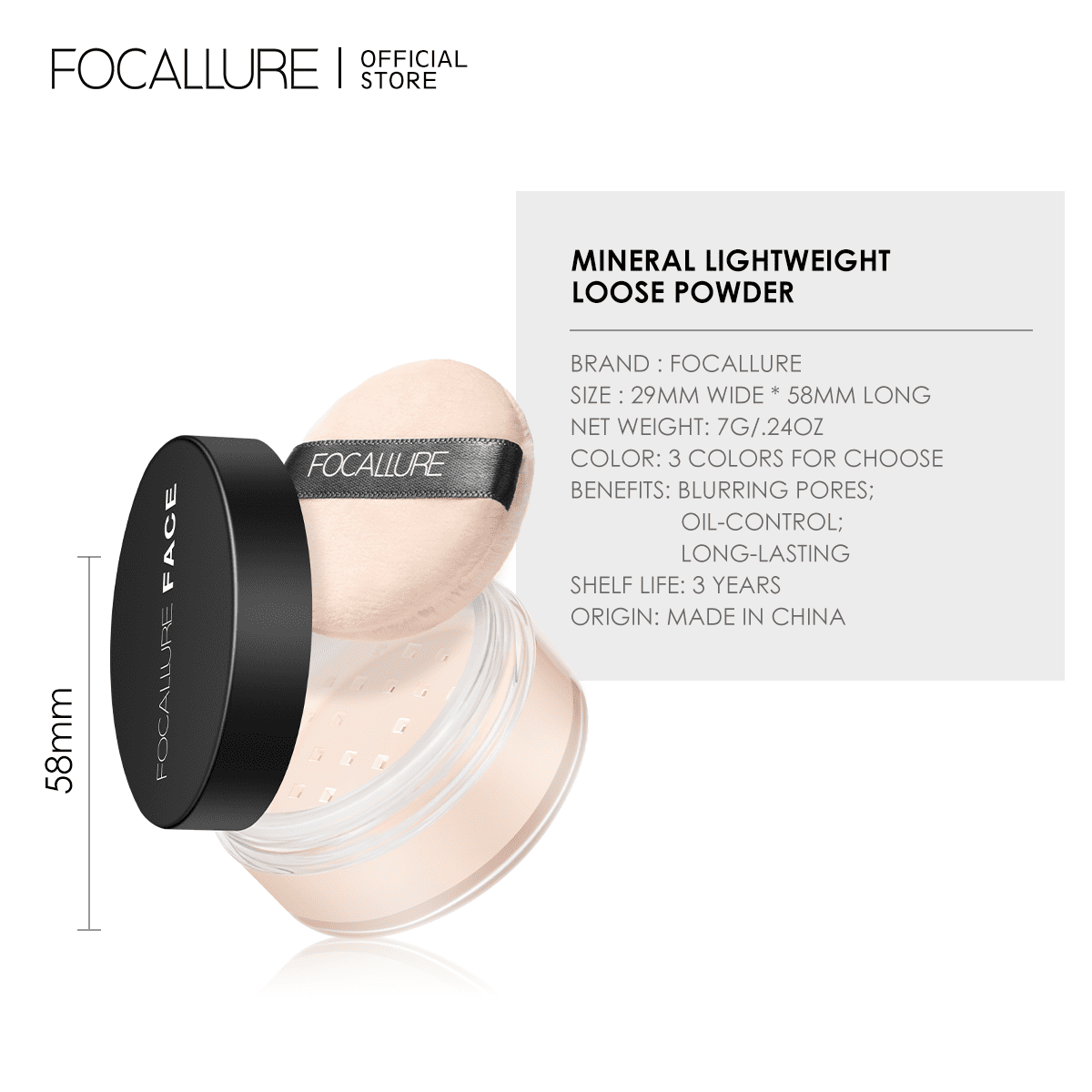 Focallure FA15 Loose Powder