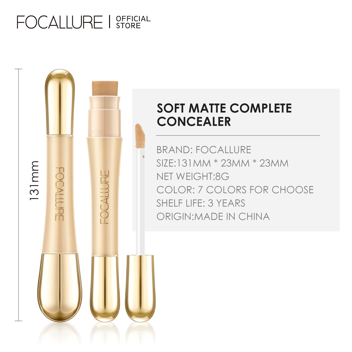 Focallure FA230 Soft Matte Complete Concealer