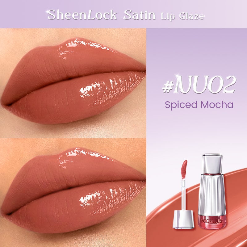 FOCALLURE Satin Glow Lip Cream FA-L57 | Lightweight Satin Finish, Long-Lasting