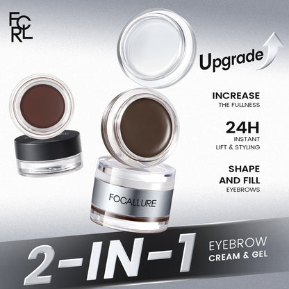 Focallure FA23 Eyebrow Cream — Long-Lasting, Smudge-Proof, Natural Finish