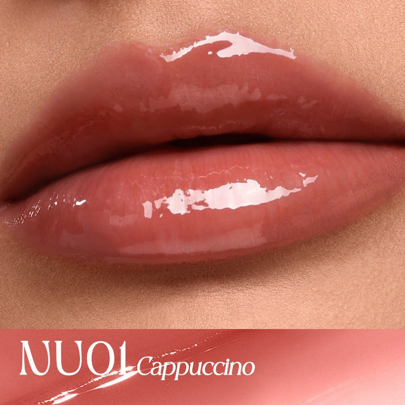 FOCALLURE FA-L73 Lip Serum Gloss – Hydrating Non-Sticky Lip Gloss for Juicy Plump Shiny Lips