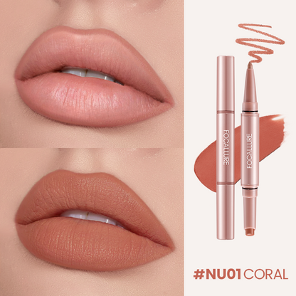 Focallure Two-in-One Double-Ended Lip Liner Pencil FA-L61