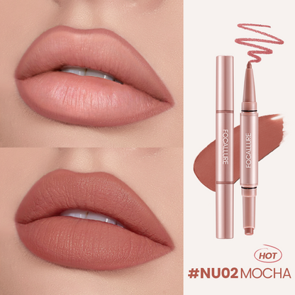 Focallure Two-in-One Double-Ended Lip Liner Pencil FA-L61