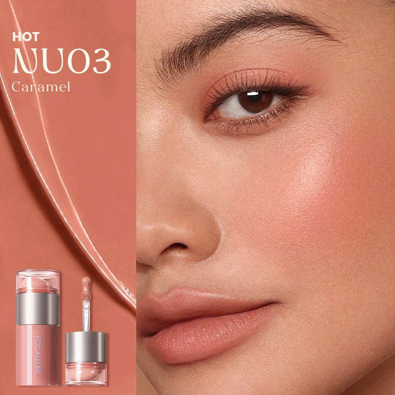 Focallure FA-L70 Multi-Use Lip Cream – Lip & Cheek Tint | Creamy Blush Lipstick for Natural Matte Finish