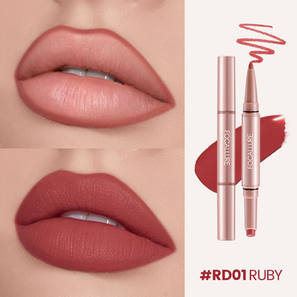 Focallure Two-in-One Double-Ended Lip Liner Pencil FA-L61