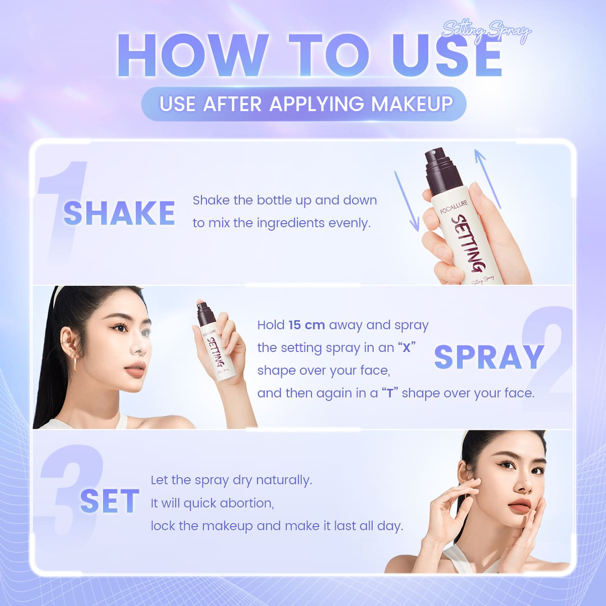 Focallure FA352 Flawless Long-Lasting Setting Spray