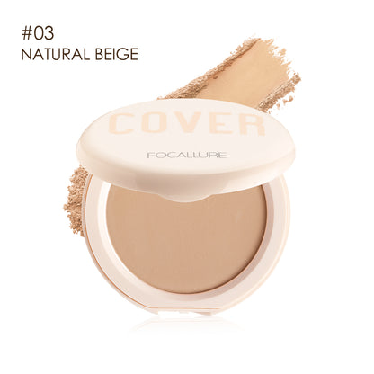 Focallure FA155 Covermax Two-Way Cake Pressed Powder