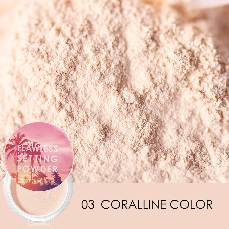 Focallure FA68 Filtered Light Setting Powder – Oil Control Soft Focus Matte Finish