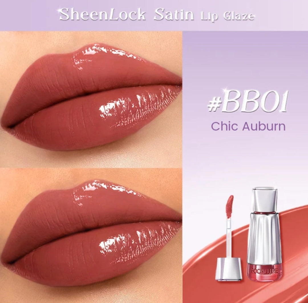 FOCALLURE Satin Glow Lip Cream FA-L57 | Lightweight Satin Finish, Long-Lasting
