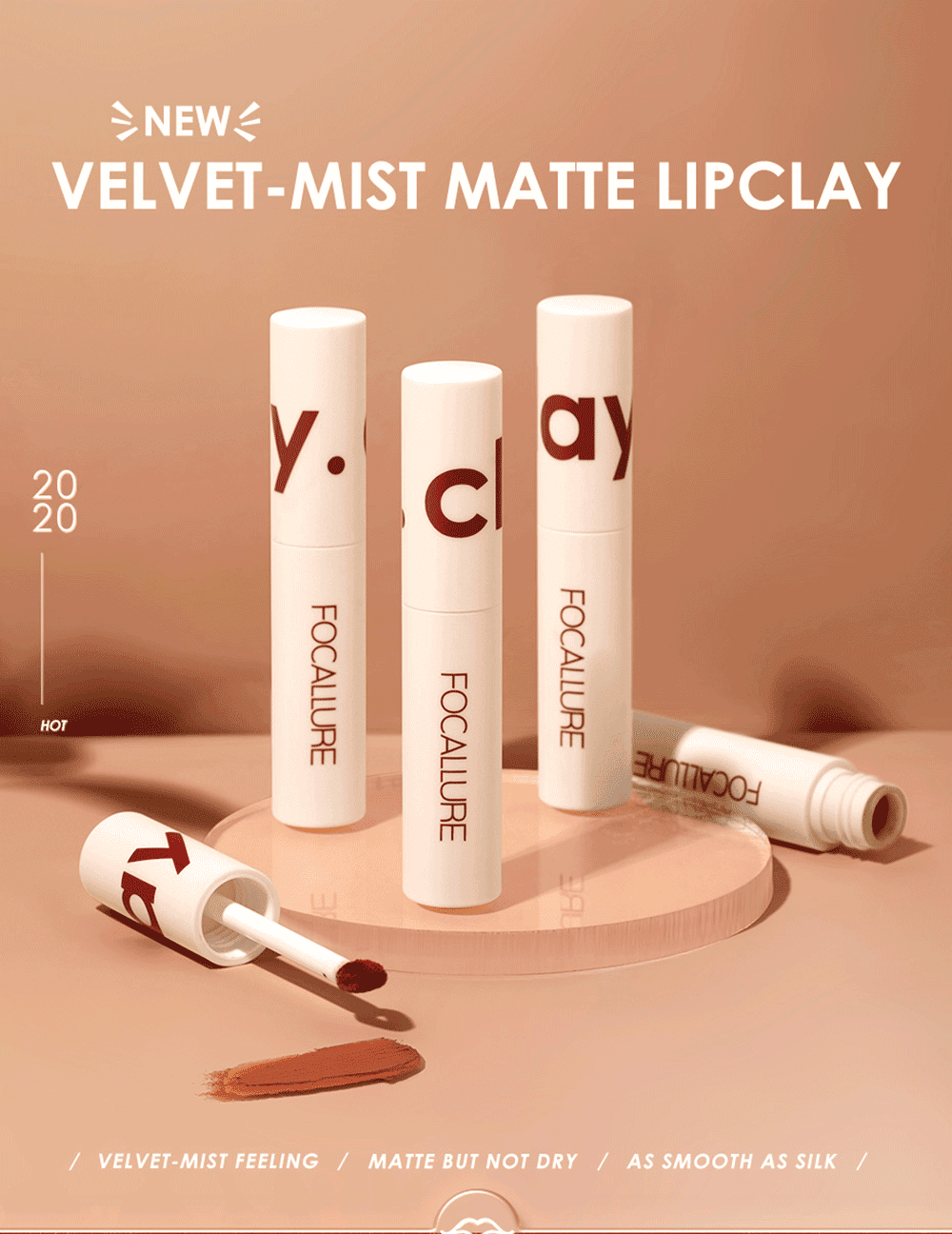 Focallure FA179 True Matte Lip Clay